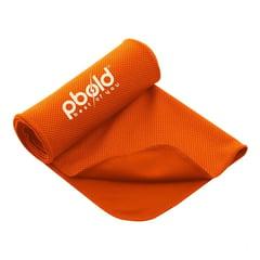 PBOLD - Toalla Cara Gym Microfibra Deportiva Gimasio Fitness Naranja