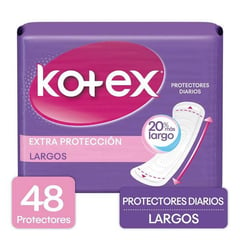 KOTEX - Protectores Diarios Largos 48U