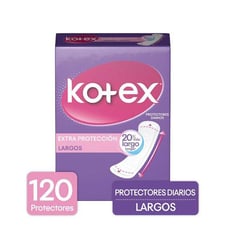 KOTEX - Protectores Diarios Largos 120U