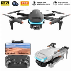 ONE PIXEL - Drone Plegable Doble Camara K101Max 3 Baterias Mas Estuche