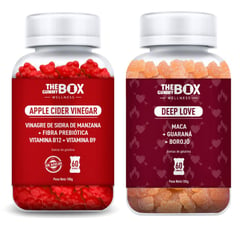 THE GUMMY BOX - Combo Gomitas deep love y vinagre de manzana suplementos