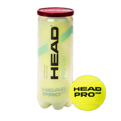 HEAD RAQUETAS - Tarro de bolas HEAD PRO CMF 3 BOLAS.