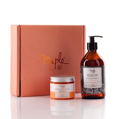 MAPLE BODYCARE - Kit Jabón 350ml Exfoliante