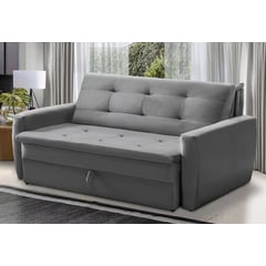 PLUMA HOME - NUEVO  Sofacama Renovece Grey **2puestos Multifuncional