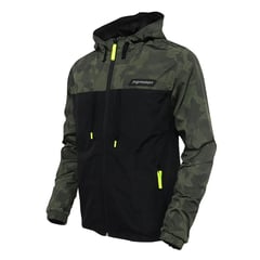 PIGMALION - Cortavientos Premium Camo Verde Militar