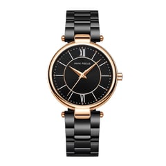 MINI FOCUS - RELOJ MINIFOCUS MUJER NEGRO DORADO MF0189L