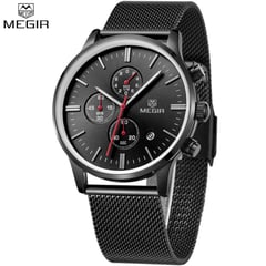 MEGIR - RELOJ HOMBRE NEGRO M2011