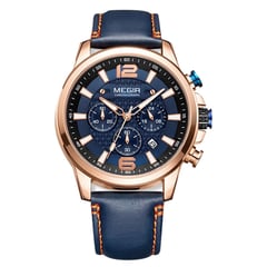 MEGIR - RELOJ HOMBRE AZUL MARINO M2156