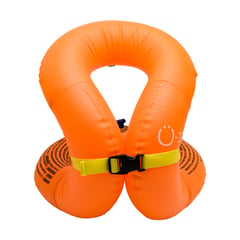 SUNCLUB - Chaleco flotador inflable de seguridad para niños naranja