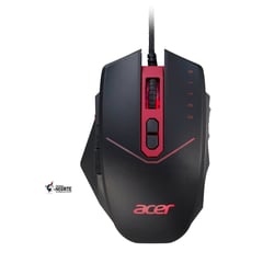 ACER - Mouse alámbrico gaming nitro nmw120 negro rojo