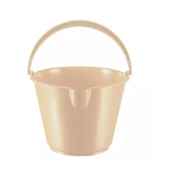 IMUSA - Balde Plastico 10 Litros -Beige