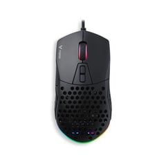 RAPOO - Mouse Gamer V360pro Usb Ra024 6200dpi Negro, Led -