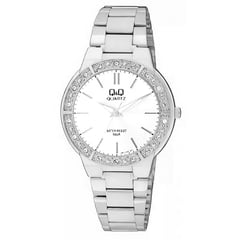 Q&Q - Reloj Qq Qyq Acero Inoxidable Dama Murano Estuche