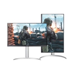 LG - Monitor 27 Ips 4k Hdr Freesync Pivot 60Hz 5Ms 27up650-W - Blanco