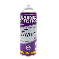 FRANCO ARTE - Barniz Artístico Fijador Brillante 300ml No Óleo