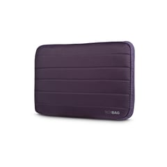 TECHBAG - Protector Para Portatil En Nylon 13" - 14 Vertical Soft-01 Purpura.