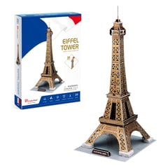 CUBICFUN - Rompecabezas Armable Torre Eiffel 3D - 39P