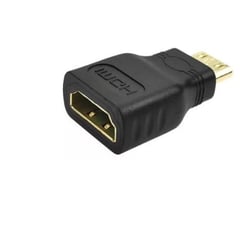 GENERICO - Mini Hdmi A Hdmi Convertidor Adaptador Hdmi Hembra