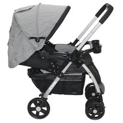 EBABY - Coche paseo Rossi 1130GY - Gris