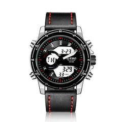 GFORCE - Reloj G-force Original Al139c Digital Cuero Hombre Estuche