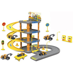 KIDSHOP - Pista de carro de construccion 51 pcs amarillo