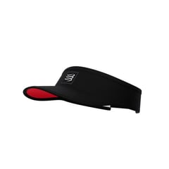 COMPRESSPORT - Visor Multisport Negro Diseño Ligero Y Transpirable