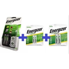 ENERGIZER - Cargador Maxi Con Recargables Aa Y Aaa Kit Combo