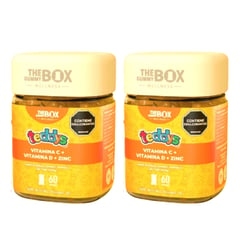 THE GUMMY BOX - Combo x 2 Gomitas suplementos para niños con Zinc y vitaminas C y D