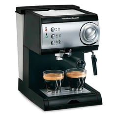 HAMILTON BEACH - Maquina Cafetera Espresso capuccino 40715