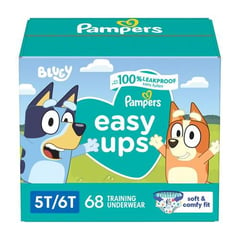 PAMPERS - Pañales Easy Ups 5T-6T 68 Unidades 448759