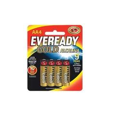 EVEREADY - Pila bateria gold alcalina aa2 x 4 unidades