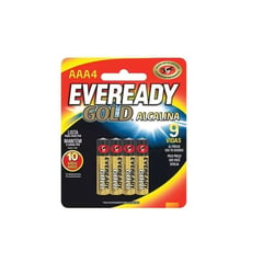 EVEREADY - Pila bateria gold alcalina aaa2 x 4 unidades