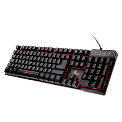 XTECH - Teclado Gamer Revenger Xtk-520s Multimedia Led 3 Color