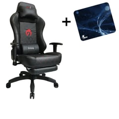 ZER - SILLA GAMER PROFESIONAL PRO MOLDE DE ESPUMA NEGRA KITTORY