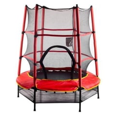 GRAN SHOPPING - Trampolin Brincolin Para Niños Con Red - Rojo