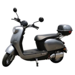 BRENSON - Motocicleta Eléctrica Gris Scooter 2023