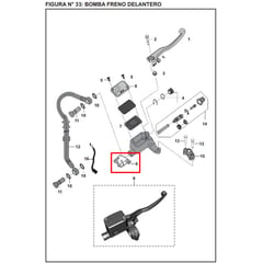 BAJAJ - SWITCH STOP FR PULSAR BLACK ORIGINAL