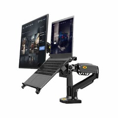 NORTH BAYOU - Soporte Ergonómico Para Monitores Y Portátil A Escritorio