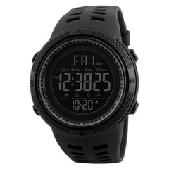 SKMEI - RELOJ DEPORTIVO HOMBRE 1251 MULTIFUNCIONES SUMERGIBLE NEGRO