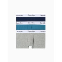 CALVIN KLEIN - Modern Cotton Stretch 3 Pack Low Rise Boxer Trunk