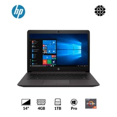 HP - Combo Portátil 245 G7 AMD Ryzen 5-3500U 4GB 1TB 14 W10 Pro + Kaspersky