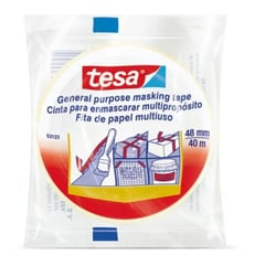 TESA - Cinta De Enmascarar 48mmx40m Basic