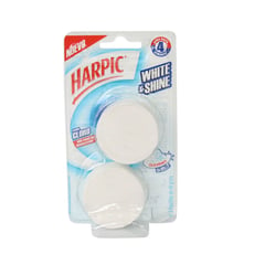 HARPIC - Desinfectante en Pastillas White Shine x 2 unds