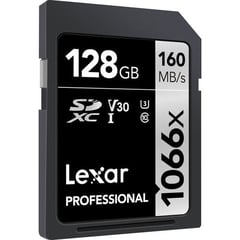 LEXAR - Memoria SDXC UHS-I V30 128Gb 160Mbps 1066x