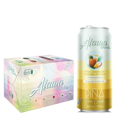 ALAWA DRINKS - PIÑA COLADA CON CRISTALES NATURALES