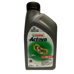 CASTROL - LUBRICANTE ACTEVO 20W50 MOTOS 4 TIEMPOS