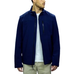 CALVIN KLEIN - Chaqueta Azul Rompeviento Con Cremallera