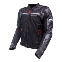 PIGMALION - Chaqueta De Proteccion Para Moto Genesis Verano Camo Hombre.