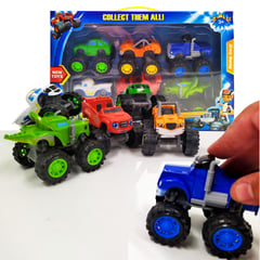GENERICO - Carros Monster Juguetes Impulso Cars Juguetería Infantil
