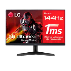 LG - Monitor 24GN60R-B UltraGear Panel IPS FHD FreeSync Premium